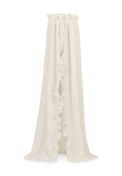 Jollein Klamboe Vintage 245cm Ruffle Ivory 3 Jollein Klamboe Vintage 245cm Ruffle Ivory