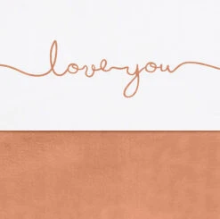 Jollein Laken Wieg 75 X 100 Cm Love You – Caramel
