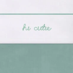 Jollein Laken Wieg 75 X 100cm – Hello Cutie