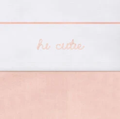 Jollein Laken Hi Cutie 120 X 150 Cm Pale Pink