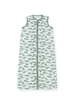 Jollein Slaapzak Hydrofiel 70 Cm Whales Ash Green