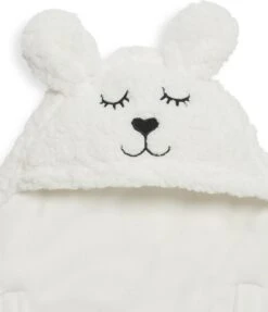 Jollein Wikkeldeken Bunny 100x105cm - Off-White -Jollein 1033x1200