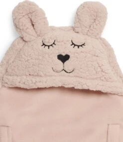 Jollein Wikkeldeken Bunny 100x105cm - Pale Pink -Jollein 1039x1200