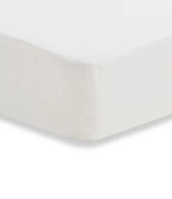 Jollein Baby Hoeslaken Ledikant Katoen 70x140cm - Wit -Jollein 1040x1200