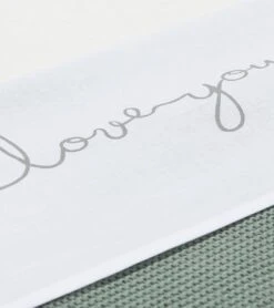 Jollein Baby Laken Wieg 75x100cm Love You - Grey -Jollein 1067x1200