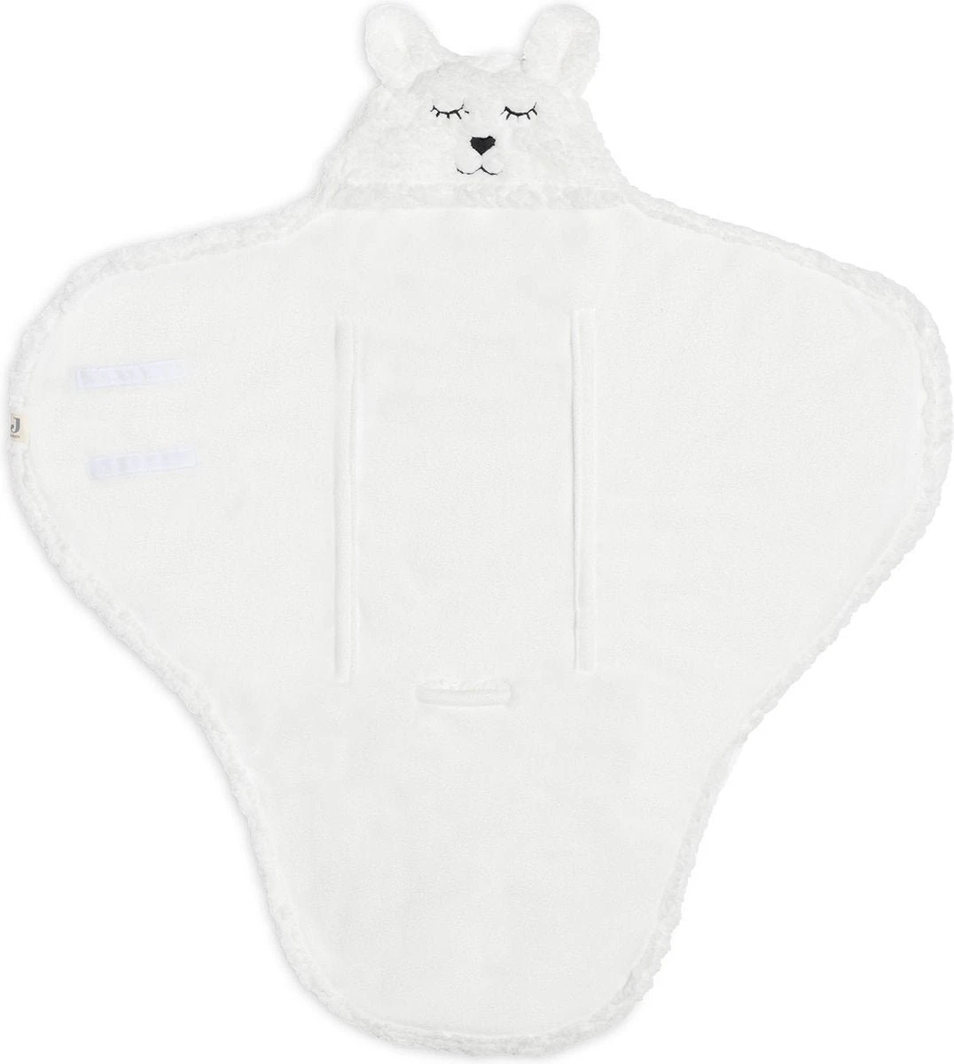 Jollein Wikkeldeken Bunny 100x105cm - Snow White 3 Jollein Wikkeldeken Bunny 100x105cm - Snow White
