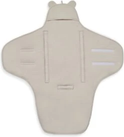 Jollein Wikkeldeken Basic Stripe - Nougat -Jollein 1082x1200