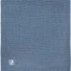 Jollein Baby Deken Wieg 75x100cm Basic Knit - Jeans Blue