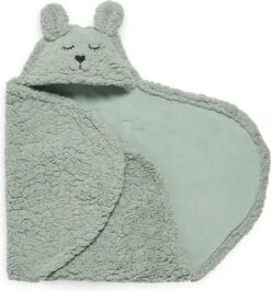 Jollein Wikkeldeken Bunny 100x105cm - Ash Green 26 Jollein Wikkeldeken Bunny 100x105cm - Ash Green -Jollein 1115x1200