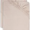 Jollein Baby Hoeslaken Wieg Jersey 40/50x80/90cm - Pale Pink - 2 Stuks -Jollein 1119x1200