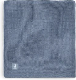 Jollein Baby Deken Ledikant 100x150cm Basic Knit - Jeans Blue -Jollein 1131x1200 2