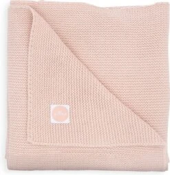 Jollein Baby Deken Ledikant 100x150cm Basic Knit - Stone Grey -Jollein 1168x1200
