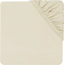 Jollein Baby Hoeslaken Ledikant Jersey 60x120cm - Ivory