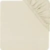 Jollein Baby Hoeslaken Boxmatras Jersey 75x95cm - Ivory