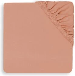 Jollein Baby Hoeslaken Boxmatras Jersey 75x95cm - Rosewood -Jollein 1185x1200 3