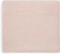 Jollein Baby Deken Wieg 75x100cm Basic Knit - Pale Pink -Jollein 1200x1078 1