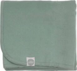 Jollein Baby Deken Wieg 75x100cm Basic Knit - Forest Green -Jollein 1200x1110 1