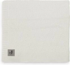 Jollein Baby Deken Wieg 75x100cm River Knit - Cream White/Coral Fleece -Jollein 1200x1115