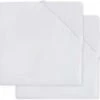 Jollein Hoeslaken Molton Peuterbed 75x150cm - Wit - 2 Stuks -Jollein 1200x1161 2