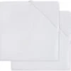 Jollein Baby Hoeslaken Wieg Katoen 40x80/90cm - Wit - 2 Stuks -Jollein 1200x1162 4