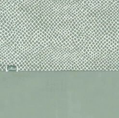 Jollein Baby Laken Ledikant 120x150cm Snake - Ash Green -Jollein 1200x1188 7