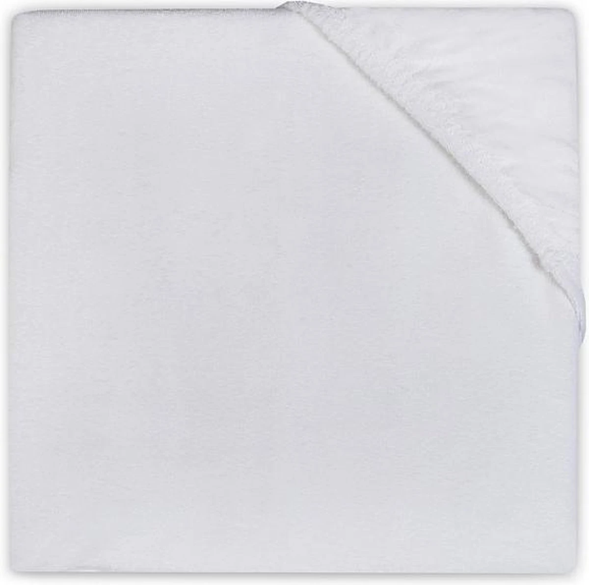 Jollein Hoeslaken Molton Ledikant 60x120cm - Wit 3 Jollein Hoeslaken Molton Ledikant 60x120cm - Wit