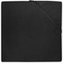 Jollein Baby Hoeslaken Ledikant Jersey 60x120cm - Zwart -Jollein 1200x1195 8