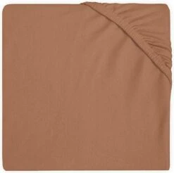 Jollein Baby Hoeslaken Boxmatras Jersey 75x95cm - Caramel - 2 Stuks -Jollein 1200x1197 2