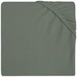 Jollein Baby Hoeslaken Boxmatras Jersey 75x95cm - Ash Green -Jollein 1200x1197 8