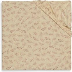 Jollein Baby Hoeslaken Ledikant Jersey 60x120cm - Meadow - Rosewood