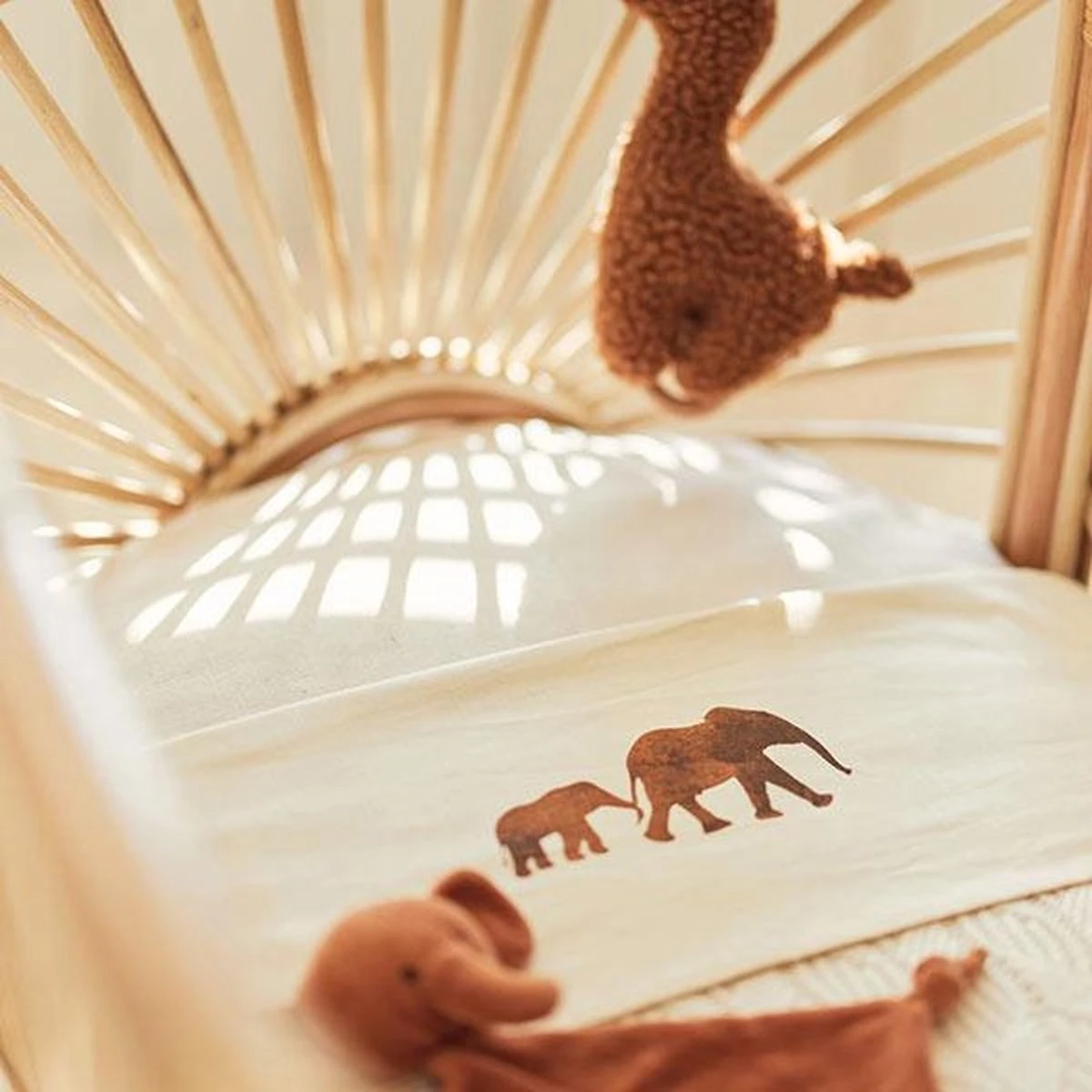 Jollein Baby Hoeslaken Wieg Jersey 40/50x80/90cm - Ivory 17 Jollein Baby Hoeslaken Wieg Jersey 40/50x80/90cm - Ivory - Afbeelding 15