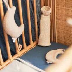 Jollein Baby Hoeslaken Wieg Jersey 40/50x80/90cm - Jeans Blue -Jollein 1200x1200 142