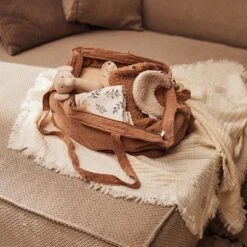 Jollein Baby Deken Ledikant 120x120cm Muslin Fringe - Ivory -Jollein 1200x1200 158