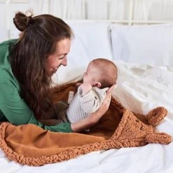 Jollein Wikkeldeken Bunny 100x105cm - Caramel -Jollein 1200x1200 159