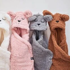 Jollein Wikkeldeken Bunny 100x105cm - Caramel -Jollein 1200x1200 160