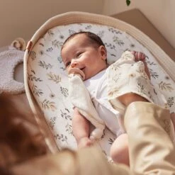 Jollein Hoeslaken Wieg Jersey 40/50x80/90cm Wild Flowers -Jollein 1200x1200 199