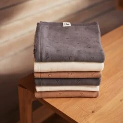 Jollein Baby Deken Wieg 75x100cm Pointelle - Biscuit -Jollein 1200x1200 204