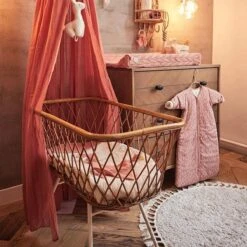 Jollein Baby Hoeslaken Ledikant Jersey 60x120cm - Rosewood -Jollein 1200x1200 69