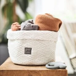 Jollein Baby Deken Wieg 75x100cm Basic Knit - Caramel -Jollein 1200x1200 7