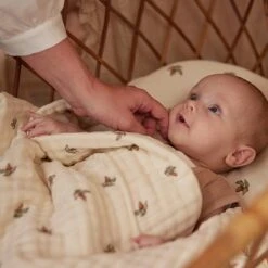 Jollein Deken Hydrofiel Wieg 75x100cm Rosehip -Jollein 1200x1200 74