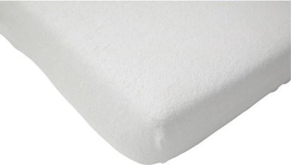 Jollein Hoeslaken Molton Ledikant 60x120cm - Wit 8 Jollein Hoeslaken Molton Ledikant 60x120cm - Wit - Afbeelding 6