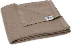 Jollein Baby Deken Wieg 75x100cm Pointelle - Biscuit -Jollein 1200x757 1