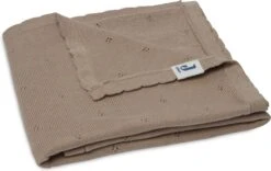 Jollein Baby Deken Ledikant 100x150cm Pointelle - Biscuit -Jollein 1200x757