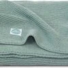 Jollein Baby Deken Ledikant 100x150cm Basic Knit - Forest Green