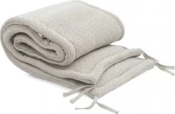 Jollein Bedomrander Bliss Knit 180x35cm - Nougat -Jollein 1200x783 1