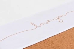 Jollein Baby Laken Ledikant 120x150cm Love You - Caramel -Jollein 1200x791