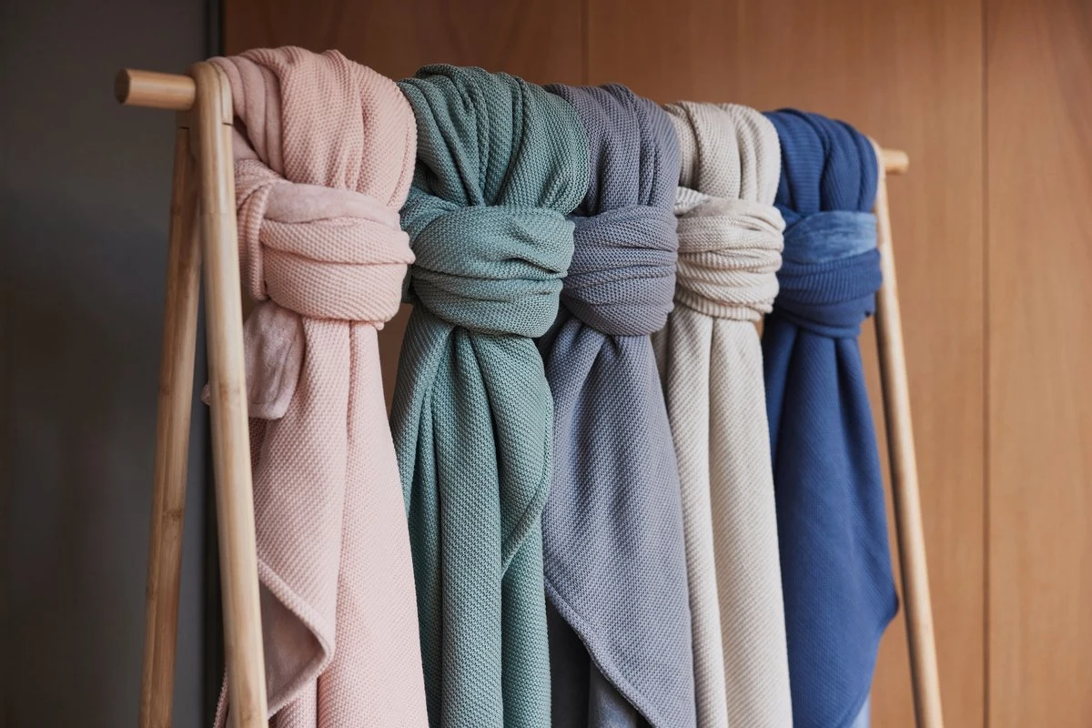 Jollein Baby Deken Wieg 75x100cm Basic Knit - Nougat/Fleece 12 Jollein Baby Deken Wieg 75x100cm Basic Knit - Nougat/Fleece - Afbeelding 10