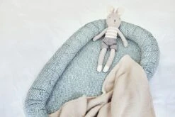 Jollein Babynest Snake 90x52cm - Ash Green -Jollein 1200x800 129