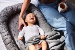 Jollein Babynest Snake 90x52cm - Ash Green -Jollein 1200x800 131