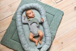 Jollein Babynest Snake 90x52cm - Ash Green -Jollein 1200x800 134